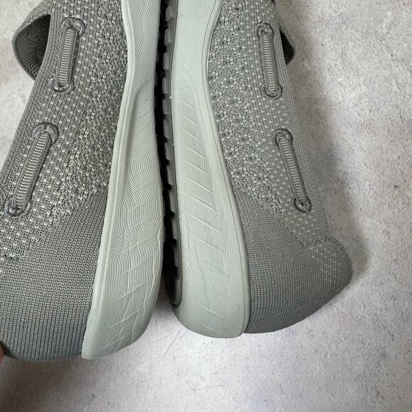 Skechers Shoes Womens 9 Newbury ST Casually Gray Slip On Loafer Cushion Comfort - Picture 9 of 12